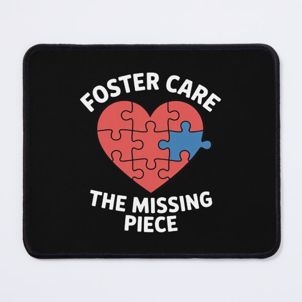 Item preview, Foster Care Awareness Hoodie Red Heart The Missing Piece designed and sold by repconomArt.