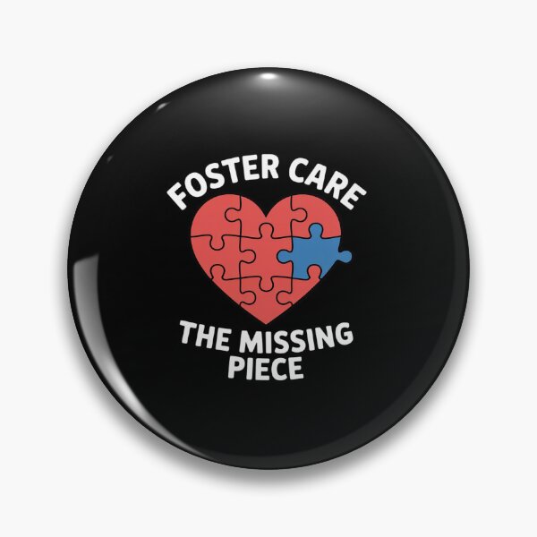 Item preview, Foster Care Awareness Hoodie Red Heart The Missing Piece designed and sold by repconomArt.