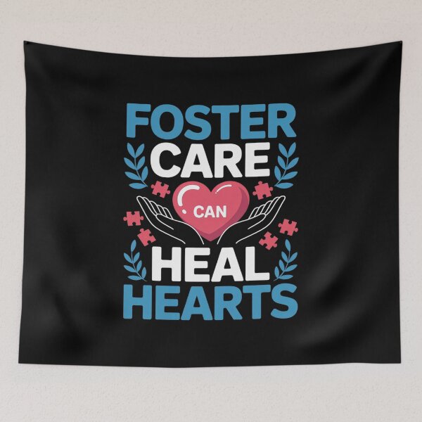 Item preview, Foster Care Can Heal Hearts Foster Care Awareness designed and sold by repconomArt.