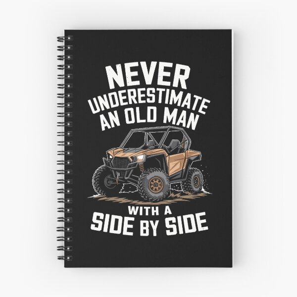 Item preview, Never Underestimate An Old Man With A Side By Side Utv designed and sold by mischwpwarso.