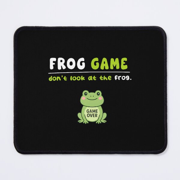 Item preview, Funny Frog Game Over Dont Look designed and sold by kallerqptart.