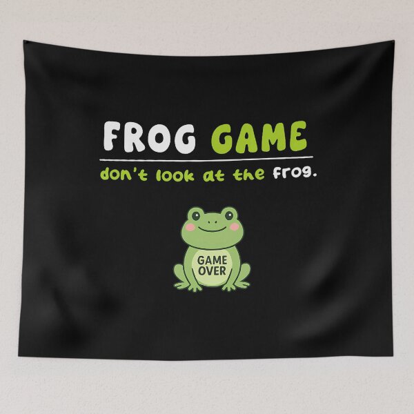 Item preview, Funny Frog Game Over Dont Look designed and sold by kallerqptart.