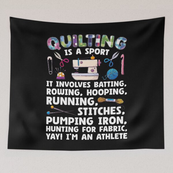 Item preview, Funny Quilting Art For Fabric Sewing Lover Quilter designed and sold by kallerqptart.