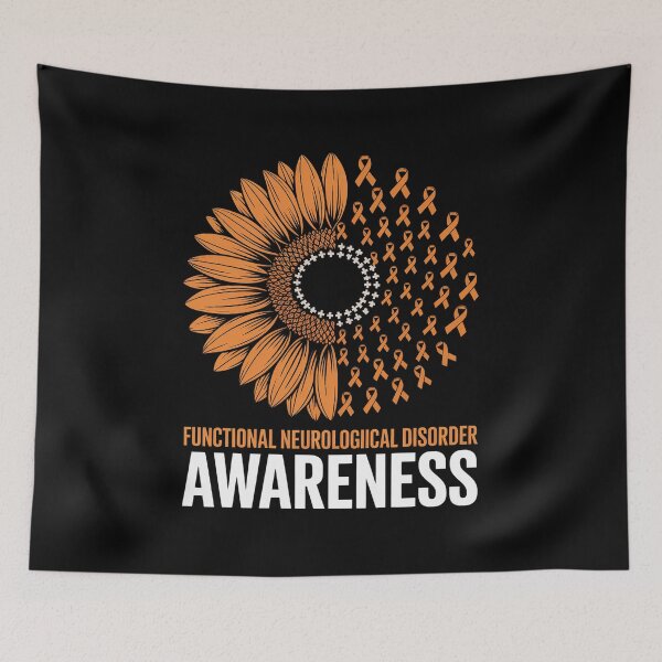 Item preview, Functional Neurological Disorder - FND Awareness Sunflower designed and sold by Rrettgison.
