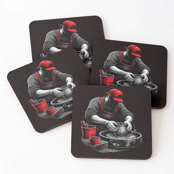 Item preview, Shadowed Potter at the Wheel designed and sold by Tadeusz1.