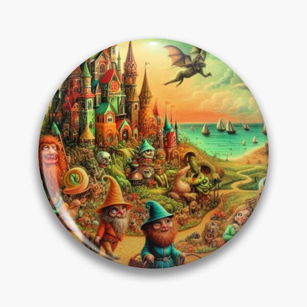 Item preview, The Whimsical Kingdom of Enchanted Wonders designed and sold by daweave77.