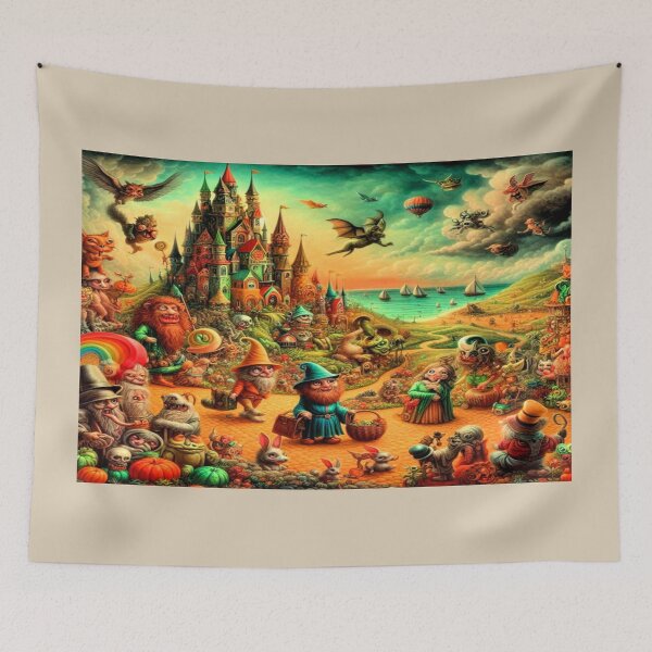 Item preview, The Whimsical Kingdom of Enchanted Wonders designed and sold by daweave77.