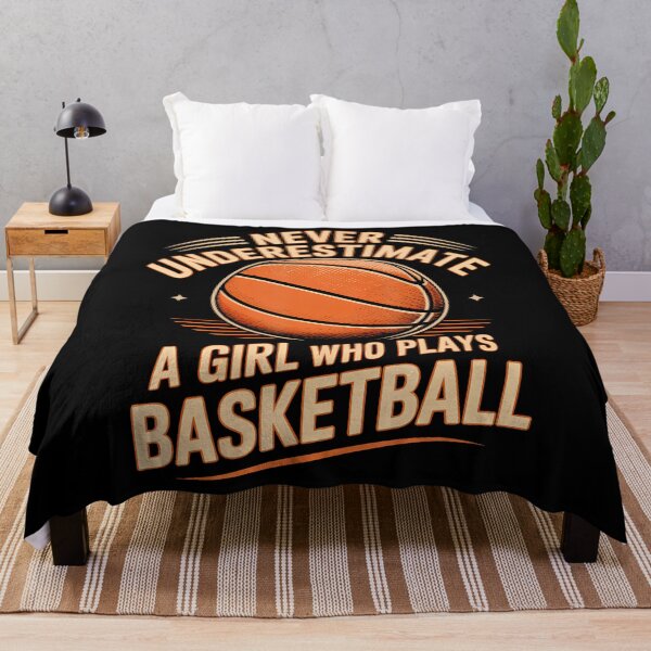 Item preview, Never Underestimate A Girl Who Plays Basketball Baller designed and sold by heupelipocko.