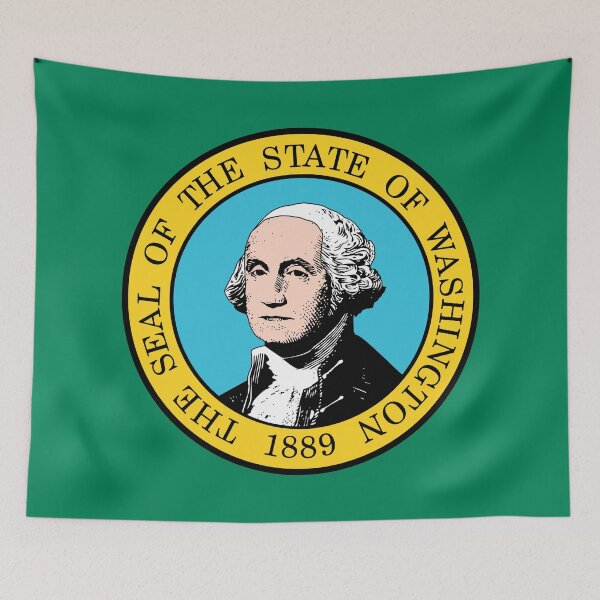 Item preview, Washington flag designed and sold by rheyes.