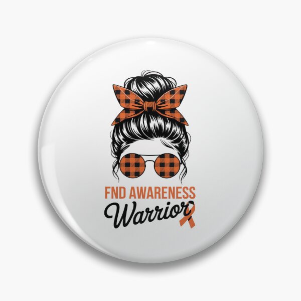 Item preview, Functional Neurological Disorder Awareness Day Messy Bun designed and sold by Rrettgison.