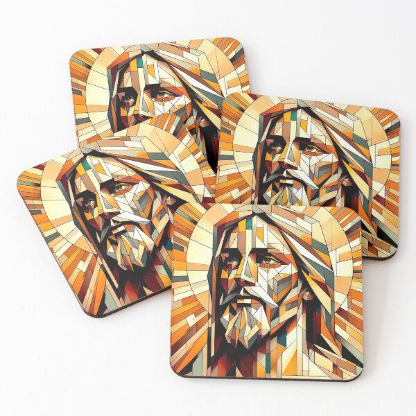 Item preview, Jesus Portrait Abstract designed and sold by ViaARTfactory.