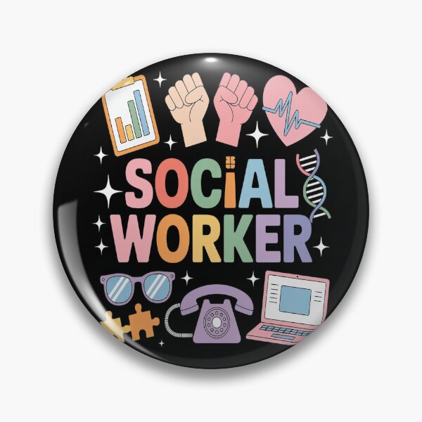 Item preview, Groovy Social Worker Advocate Social Justice Supporter designed and sold by Lucaseinar.
