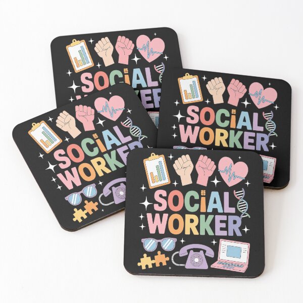 Item preview, Groovy Social Worker Advocate Social Justice Supporter designed and sold by Lucaseinar.