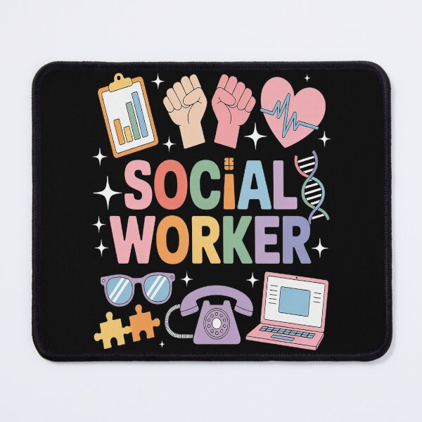 Item preview, Groovy Social Worker Advocate Social Justice Supporter designed and sold by Lucaseinar.