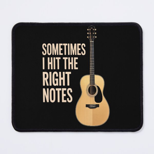 Item preview, Guitar Player Sometimes Right Notes Quote designed and sold by Lucaseinar.