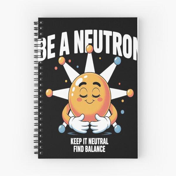 Item preview, Be a Neutron Keep It Neutral Mindfulness Chemistry Humor designed and sold by orlodrake.
