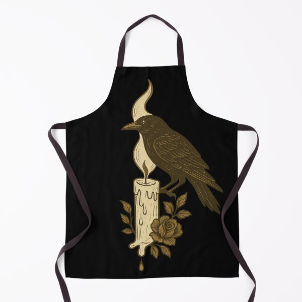Item preview, Crow with Candle and Rose designed and sold by Mouraludia.