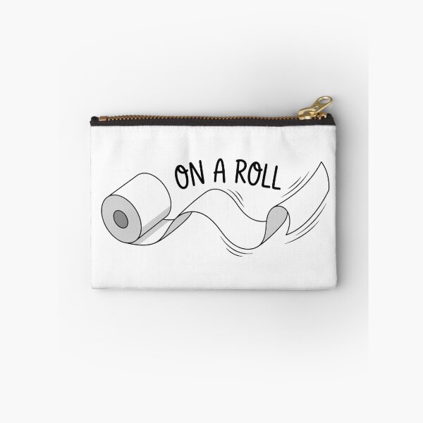 Item preview, En racha: Ilustración divertida sobre papel higiénico con humor para el baño designed and sold by CreativeHymms.