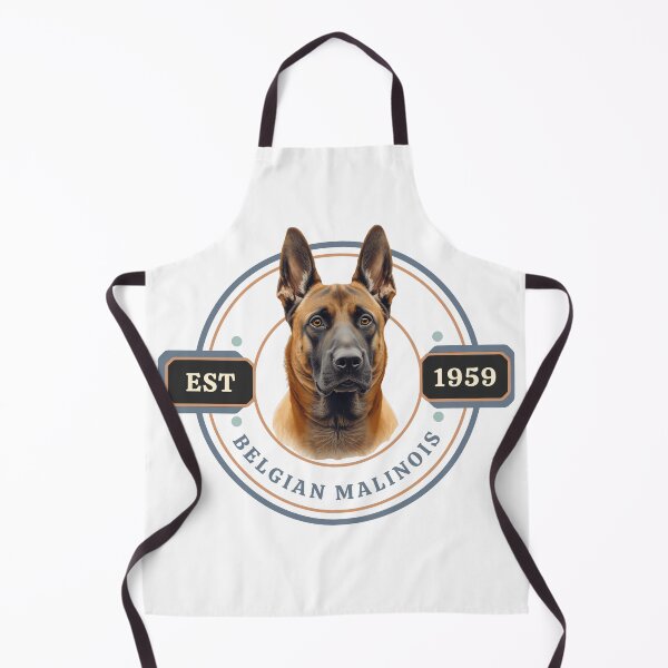 Item preview, Belgian Malinois Classic Heritage Dog Breed Emblem – Vintage Working Canine Design designed and sold by TheFlannelDog.