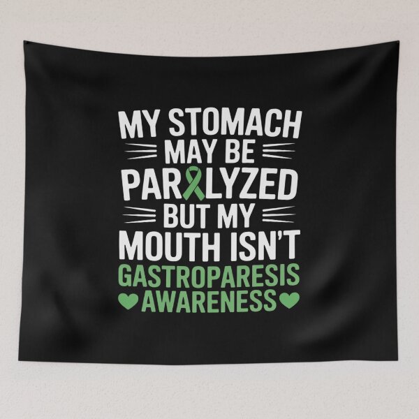 Item preview, Funny Gastroparesis Awareness Month Stomach Sarcastic designed and sold by Rrettgison.