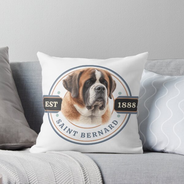 Item preview, Saint Bernard Classic Heritage Dog Breed Emblem – Vintage Alpine Rescue Design designed and sold by TheFlannelDog.