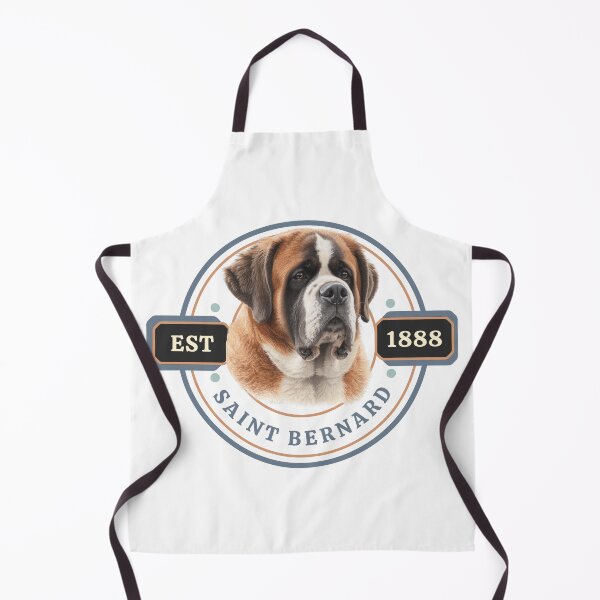 Item preview, Saint Bernard Classic Heritage Dog Breed Emblem – Vintage Alpine Rescue Design designed and sold by TheFlannelDog.