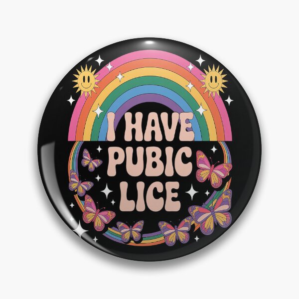 Item preview, I Have Pubic Lice Funny Retro Offensive Inappropriate Meme designed and sold by Lucaseinar.
