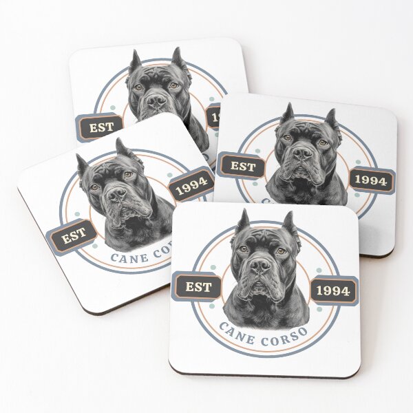 Item preview, Cane Corso Classic Heritage Dog Breed Emblem – Vintage Italian Guardian Design designed and sold by TheFlannelDog.