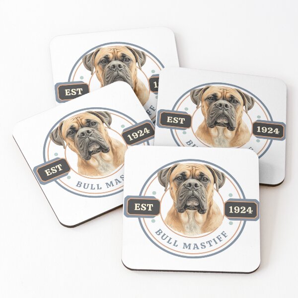 Item preview, Bullmastiff Classic Heritage Dog Breed Emblem – Vintage Guardian Canine Design designed and sold by TheFlannelDog.