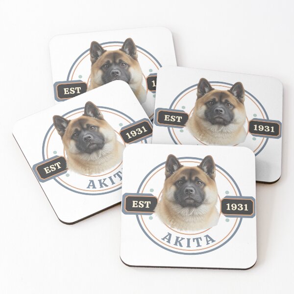 Item preview, Akita - Classic Heritage Dog Breed Emblem – Vintage Japanese Canine Design designed and sold by TheFlannelDog.