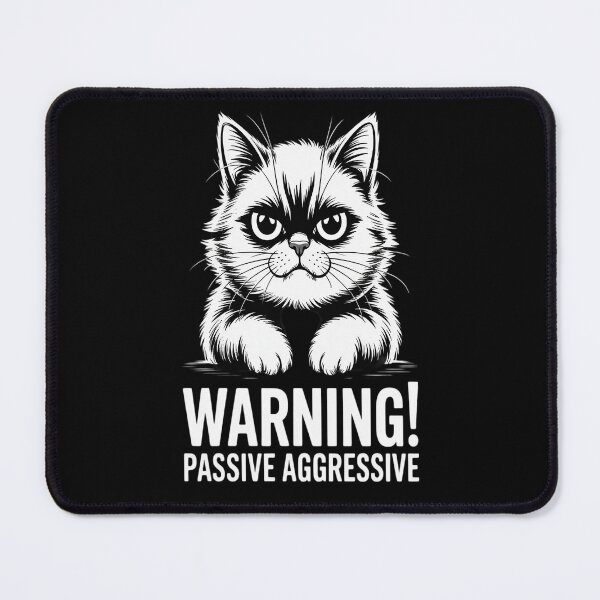 Item preview, Warning! Passive Aggressive designed and sold by orlodrake.
