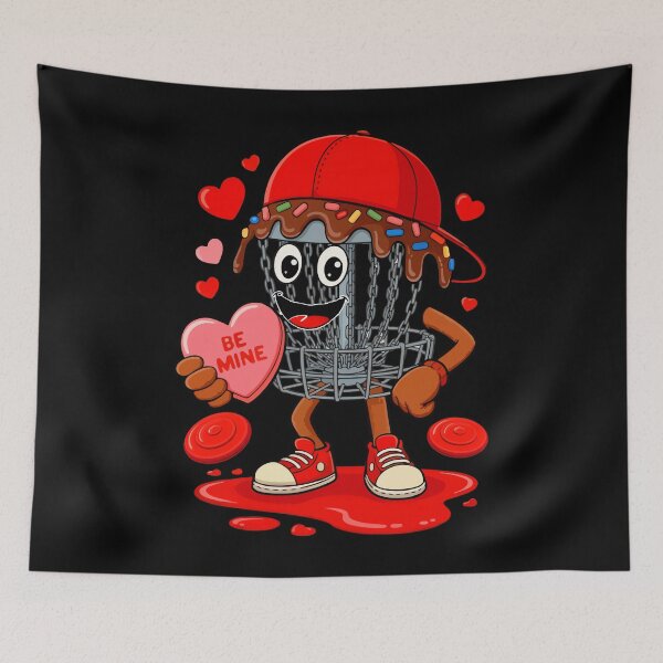 Item preview, Disc Golf Equipment Player Valentine Hearts Costume Dripped designed and sold by stanton88.