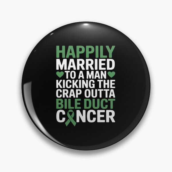 Item preview, Funny Husband Fighting Bile Duct Cancer Wife Support designed and sold by Rrettgison.