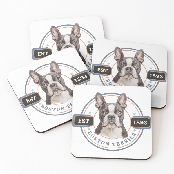 Item preview, Boston Terrier – Classic Breed Heritage Emblem designed and sold by TheFlannelDog.