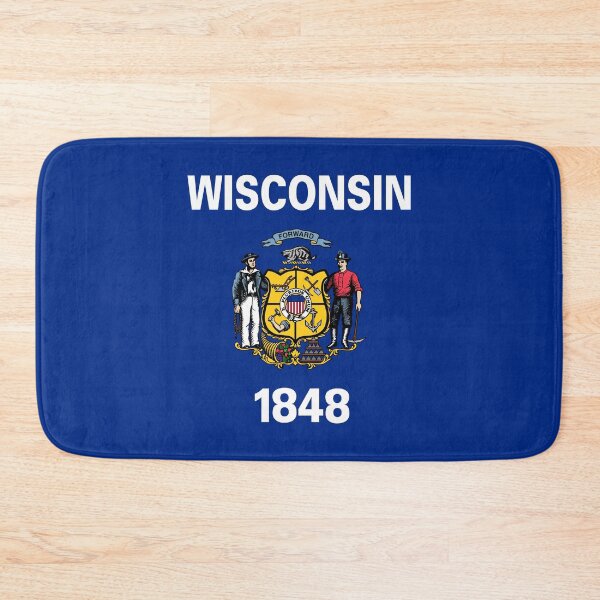 Item preview, Wisconsin flag designed and sold by rheyes.