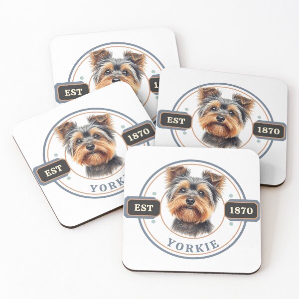 Item preview, Yorkshire Terrier – Classic Breed Heritage Emblem designed and sold by TheFlannelDog.