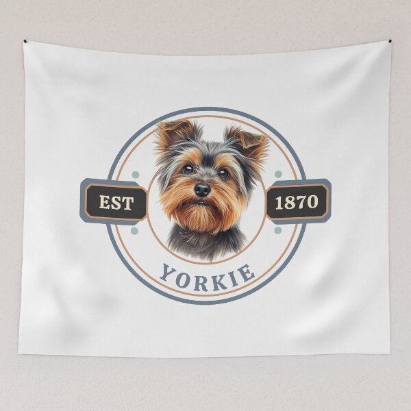 Item preview, Yorkshire Terrier – Classic Breed Heritage Emblem designed and sold by TheFlannelDog.