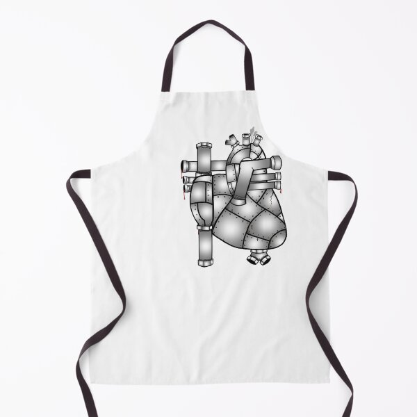 Item preview, metal heart designed and sold by Blockhead Designs.