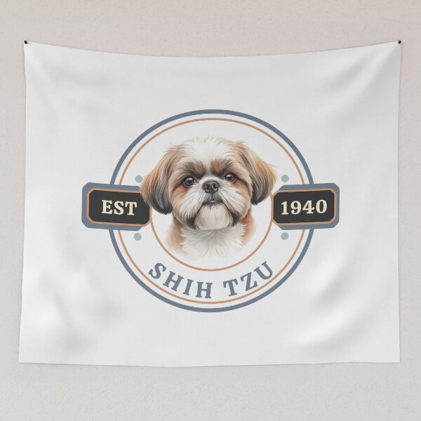 Item preview, Shih Tzu – Classic Breed Heritage Emblem designed and sold by TheFlannelDog.