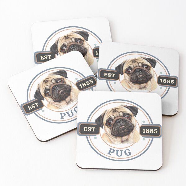 Item preview, Pug – Classic Breed Heritage Emblem designed and sold by TheFlannelDog.