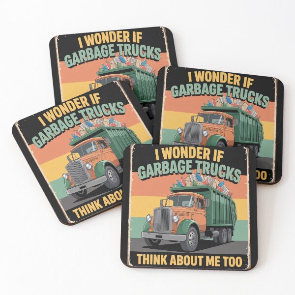 Item preview, I Wonder If Garbage Trucks Think About Me Too designed and sold by Lucaseinar.