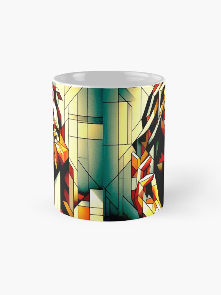 Thumbnail 4 of 6, Coffee Mug, Jesus Abstract Portrait designed and sold by ViaARTfactory.
