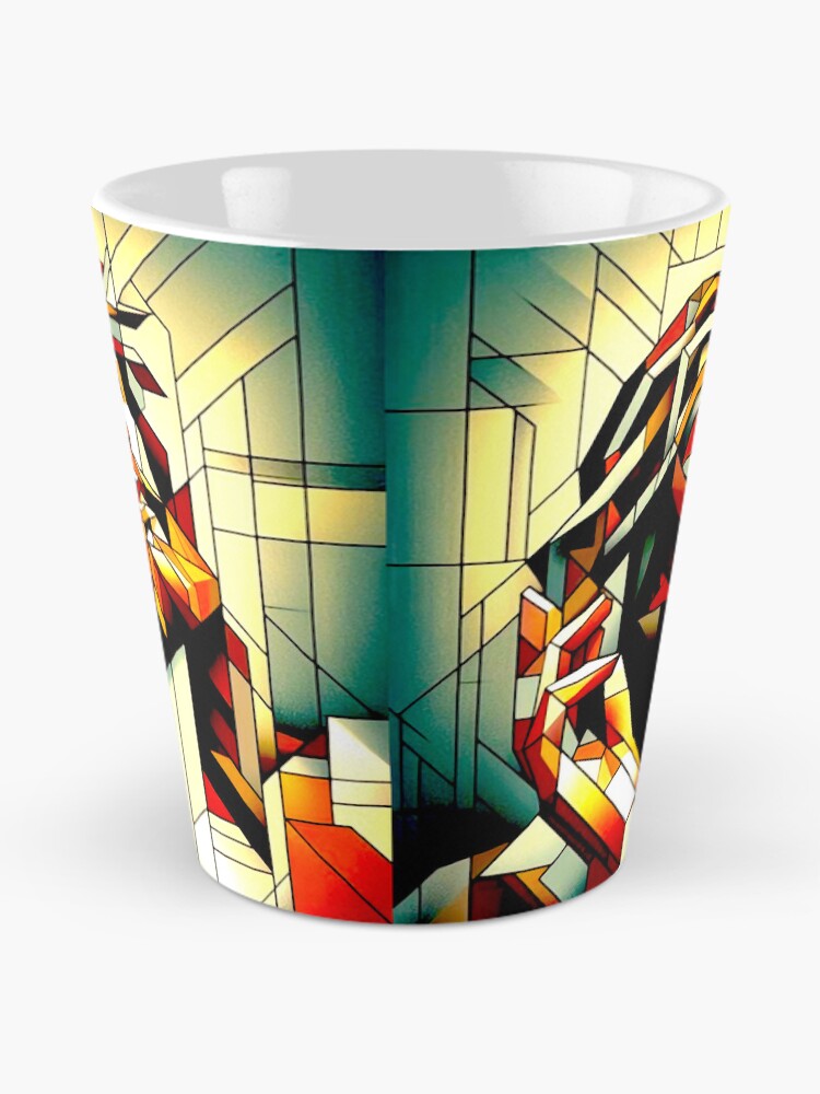 Thumbnail 2 of 4, Coffee Mug, Jesus Abstract Portrait designed and sold by ViaARTfactory.