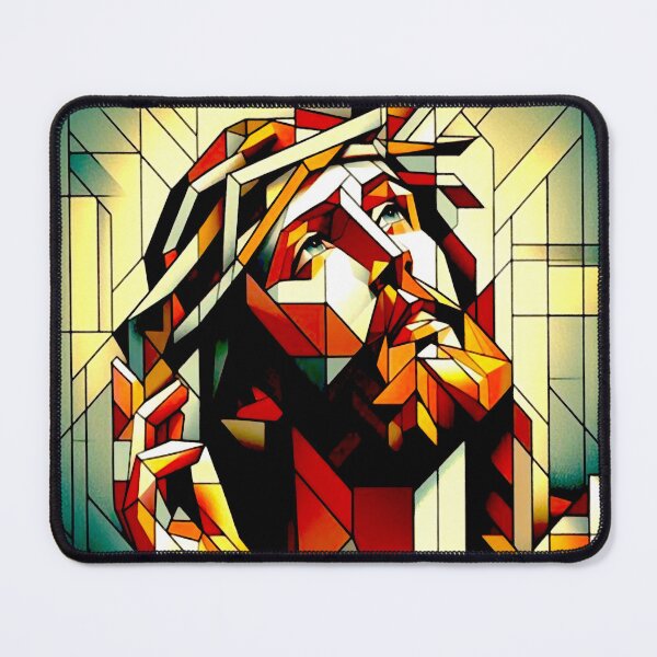 Item preview, Jesus Abstract Portrait designed and sold by ViaARTfactory.