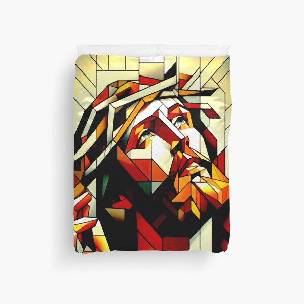 Item preview, Jesus Abstract Portrait designed and sold by ViaARTfactory.