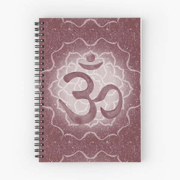 Item preview, OM Mandala Dark Watercolor Bija - Wine designed and sold by Irene Estelle.