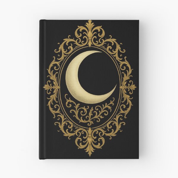 Item preview, Ornate Crescent Moon Gold Frame designed and sold by Mouraludia.