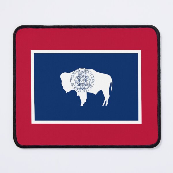 Item preview, Wyoming flag designed and sold by rheyes.