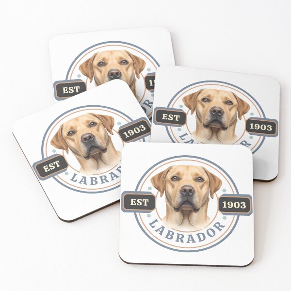 Item preview, Yellow Labrador – Classic Dog Breed Heritage Emblem designed and sold by TheFlannelDog.