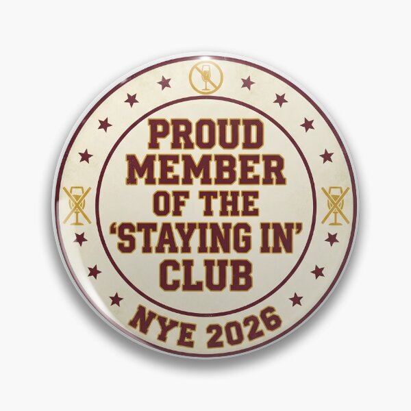 Item preview, Staying in club sticker designed and sold by MukuMint.